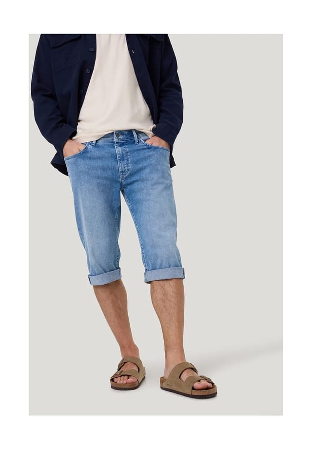 

Джинсы "билл" длиной 3/4 хлопок стрейч Pioneer, мультиколор