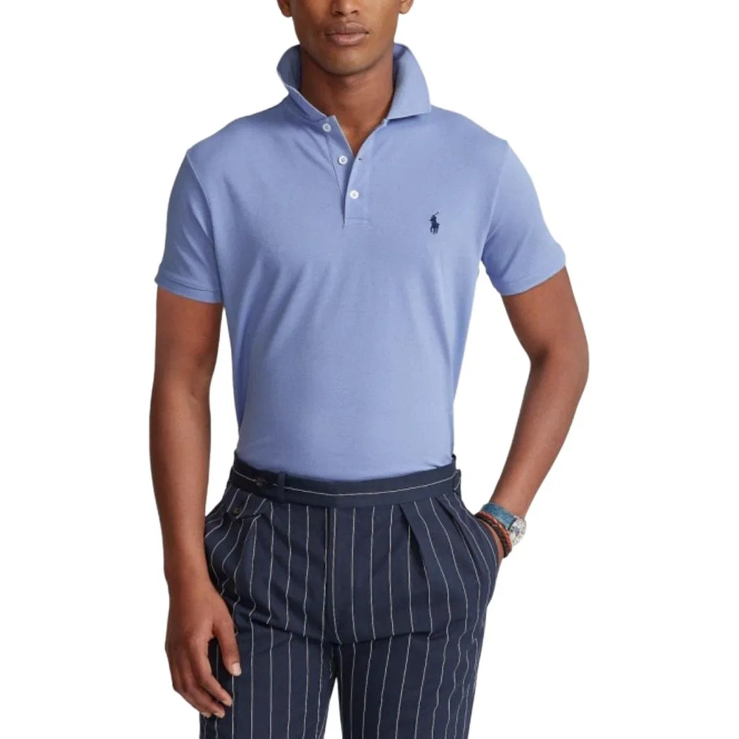 Поло мужское SS25 Polo Ralph Lauren, Sky Blue — фото 2
