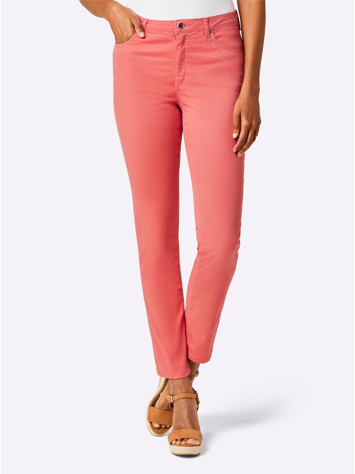 

Джинсы creation L, коралловый