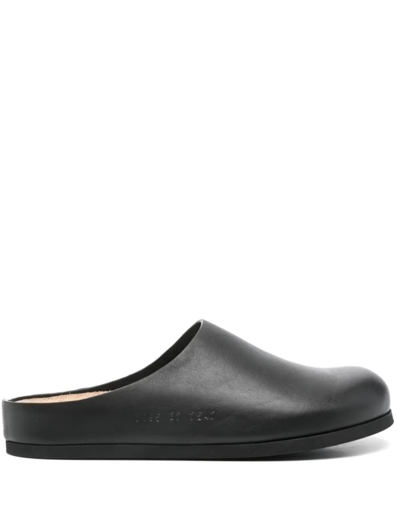 Кожаные мюли Common Projects, черный