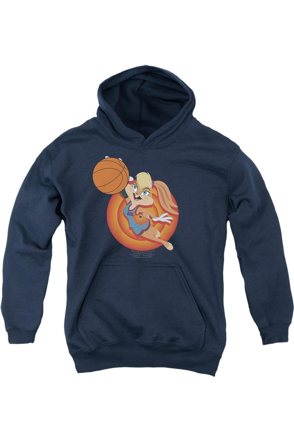 

Толстовка с капюшоном Space Jam 2 Lola Slam для детей Gildan, темно-синий