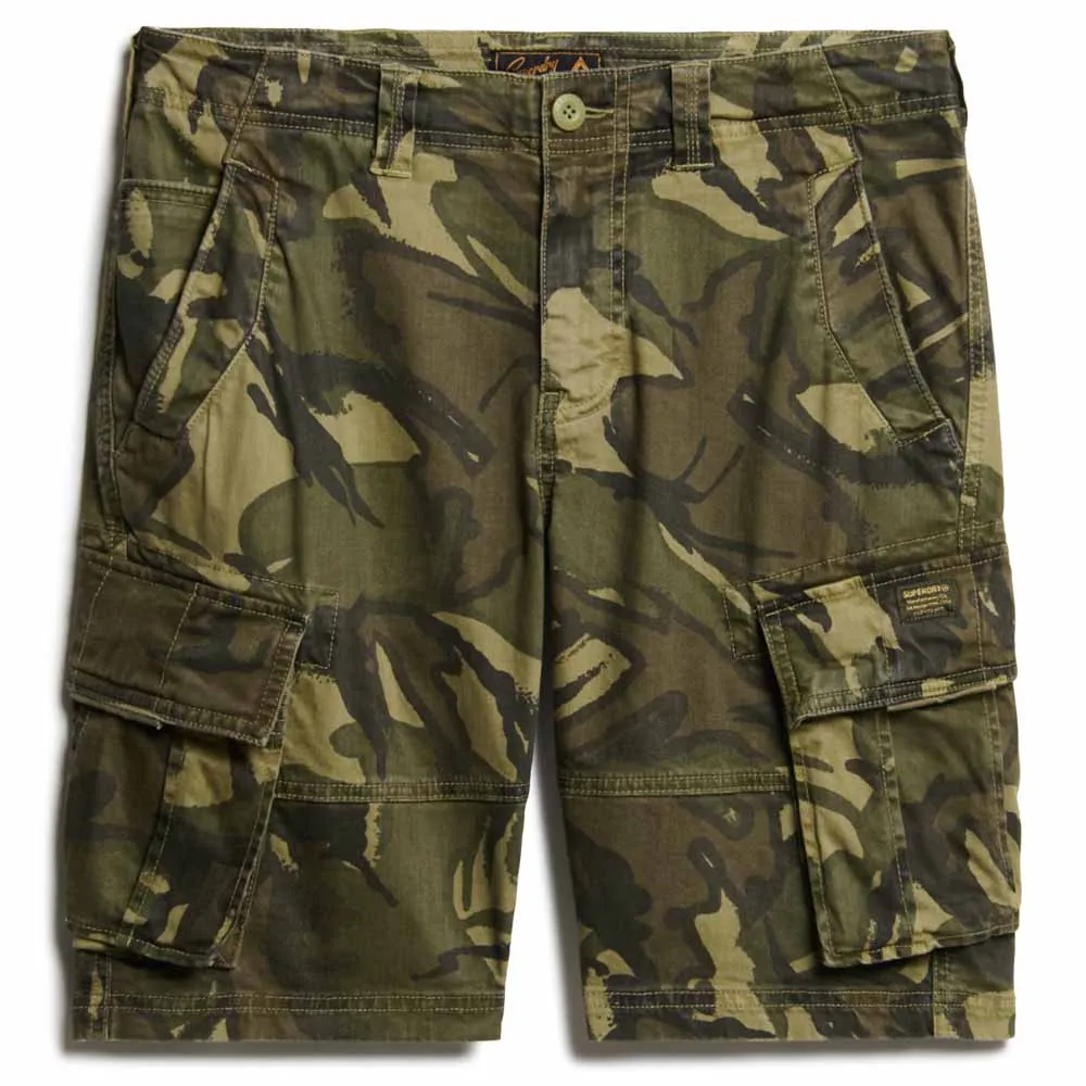 

Шорты Superdry Core cargo, зеленый