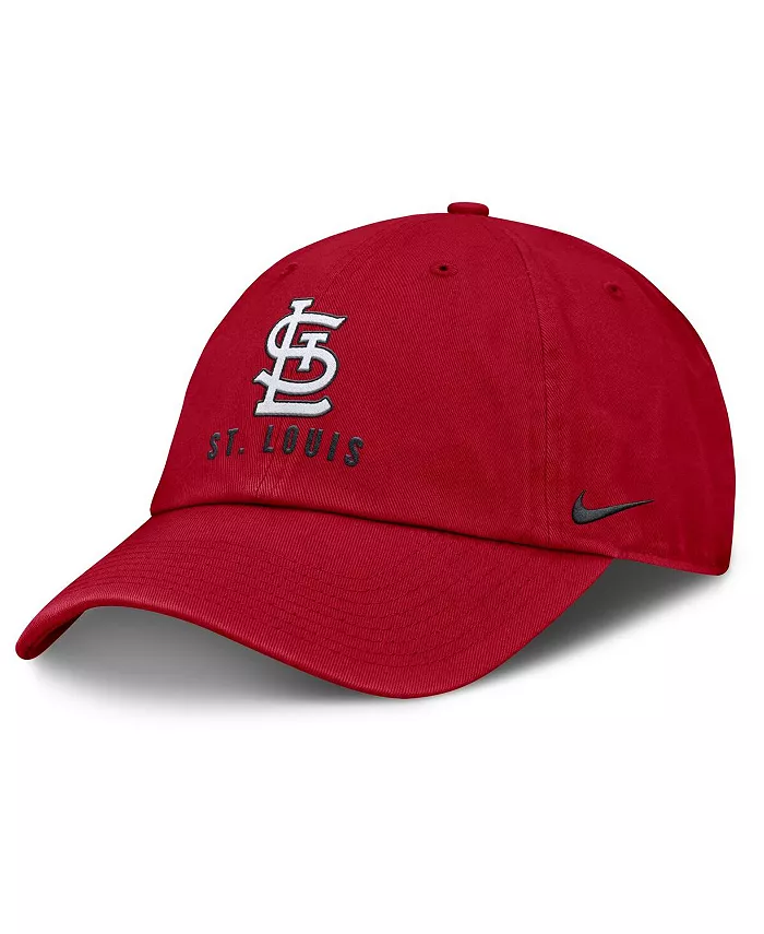 

Женская регулируемая кепка St. Louis Cardinals красного цвета Nike