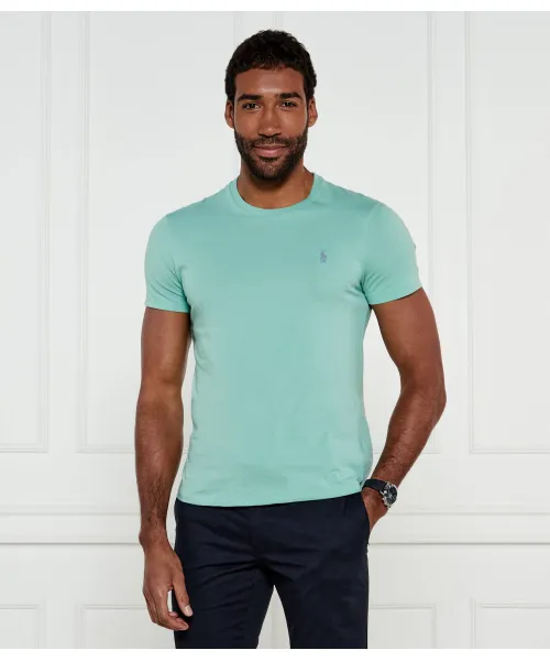 

Футболка Slim fit Polo Ralph Lauren, зеленый