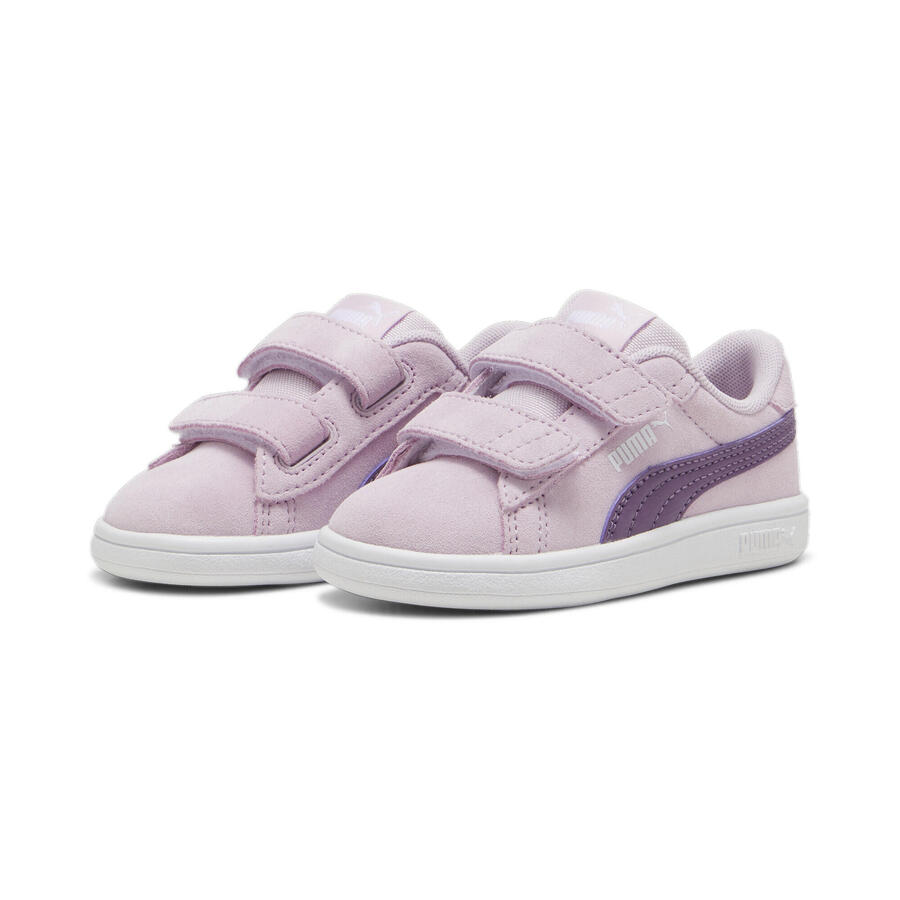 

Замшевые кроссовки Smash 3.0 для детей PUMA Grape Mist Crushed Berry White Purple