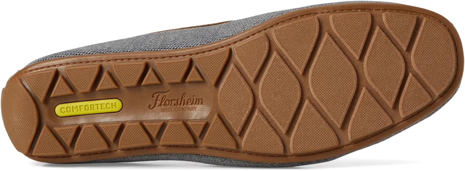 Мужские мокасины Florsheim Penny Driving Moc Toe Loafer, Grey Multi-Coloured — фото 3