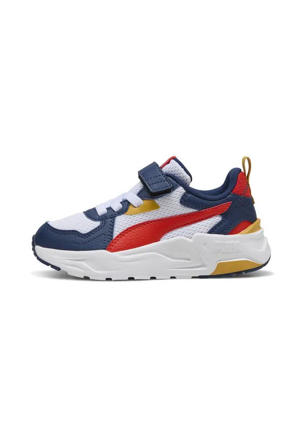 Кроссовки trinity lite Puma, White Fierce Red Persian Blue