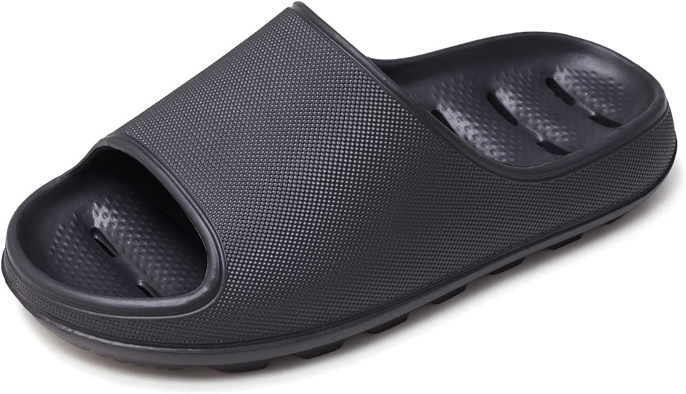 

Тапочки utune быстросохнущие, для ванной, с противоскользящей подошвой, с отверстиями для стока воды, для дома, для женщин и мужчин, черный