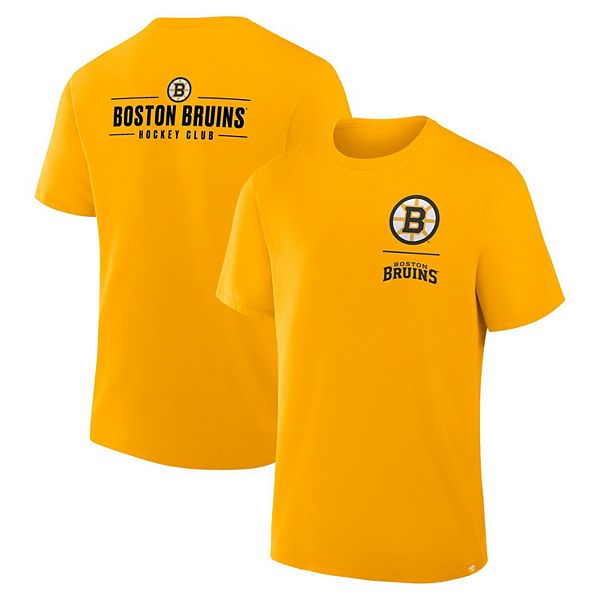 

Мужская футболка gold boston bruins crash the net legacy Fanatics