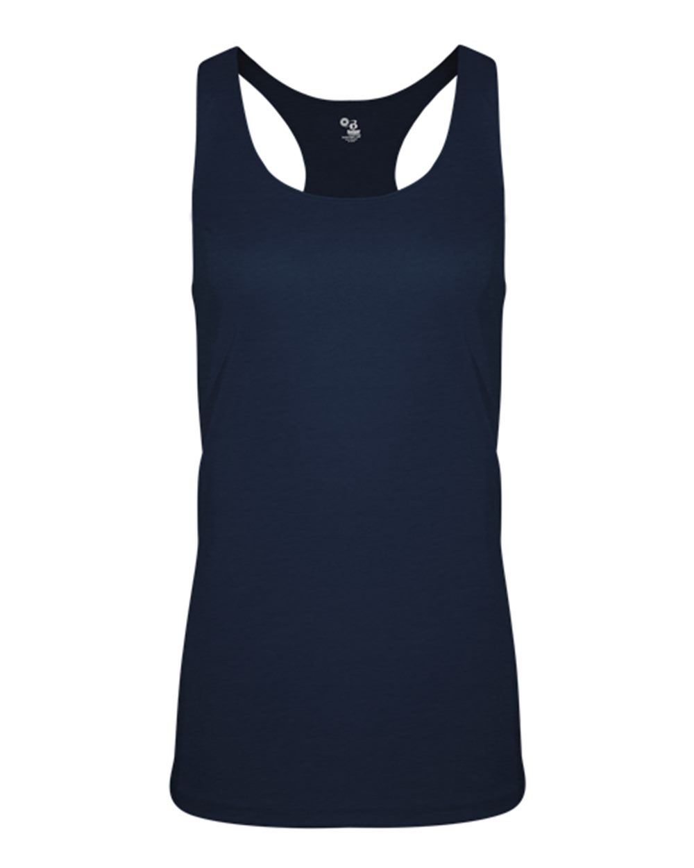 

Женская майка-борцовка Triblend Badger, цвет navy heather