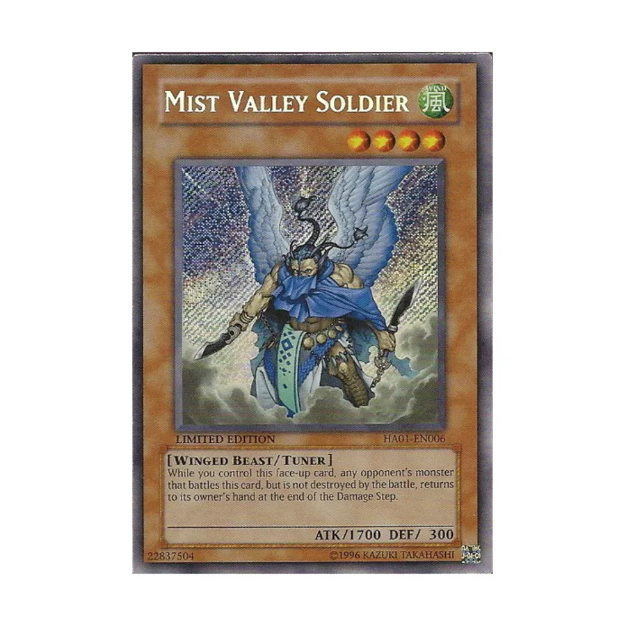 

CCG Солдат Туманной Долины (Секретно, Редко), Yu-Gi-Oh - Hidden Arsenal 1 - Singles