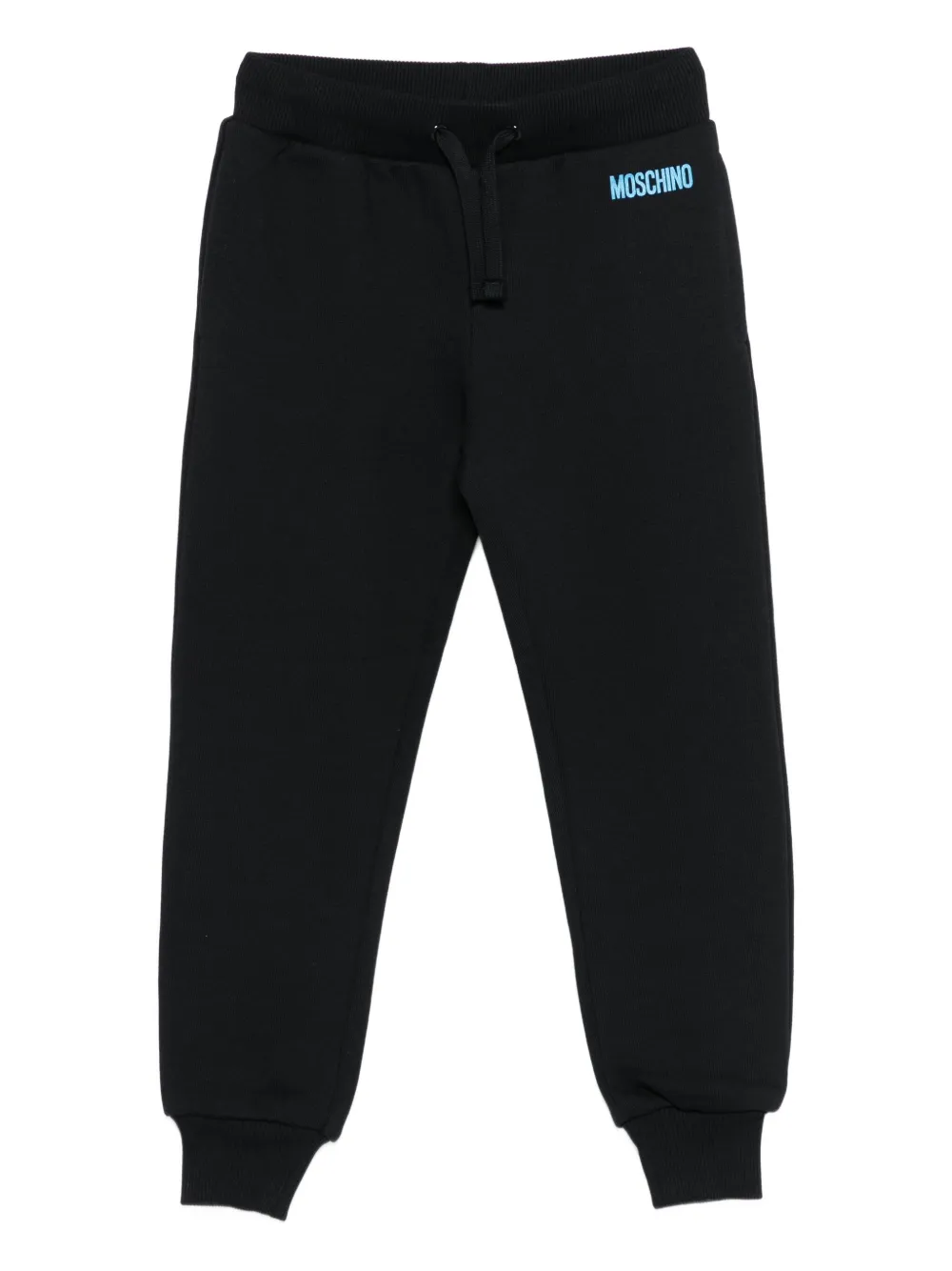 

Спортивные брюки с логотипом Moschino Kids, черный