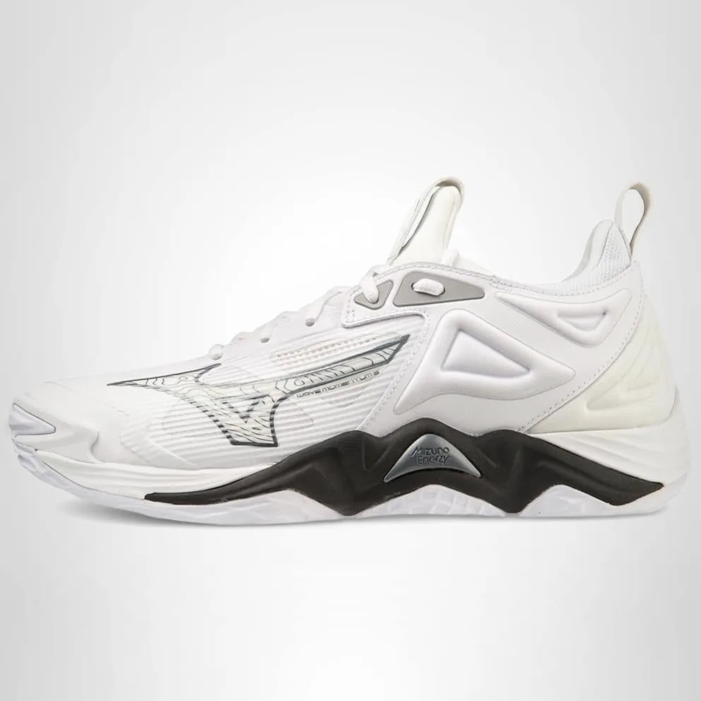 Мужские волейбольные кроссовки Mizuno Wave Momentum 3, белый/черный — фото 4
