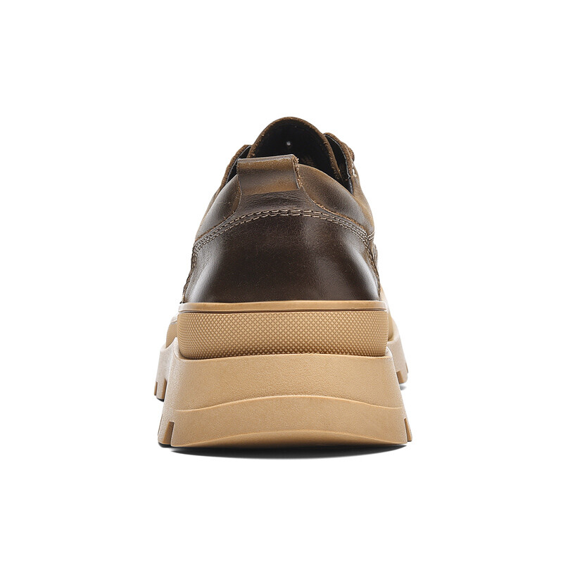 Туфли мужские Men"s Casual Men Low-Top Laoks, коричневый — фото 4
