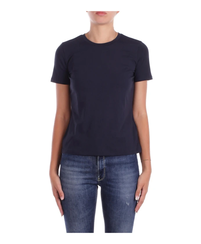 

Синяя футболка с логотипом на спине Max Mara, синий