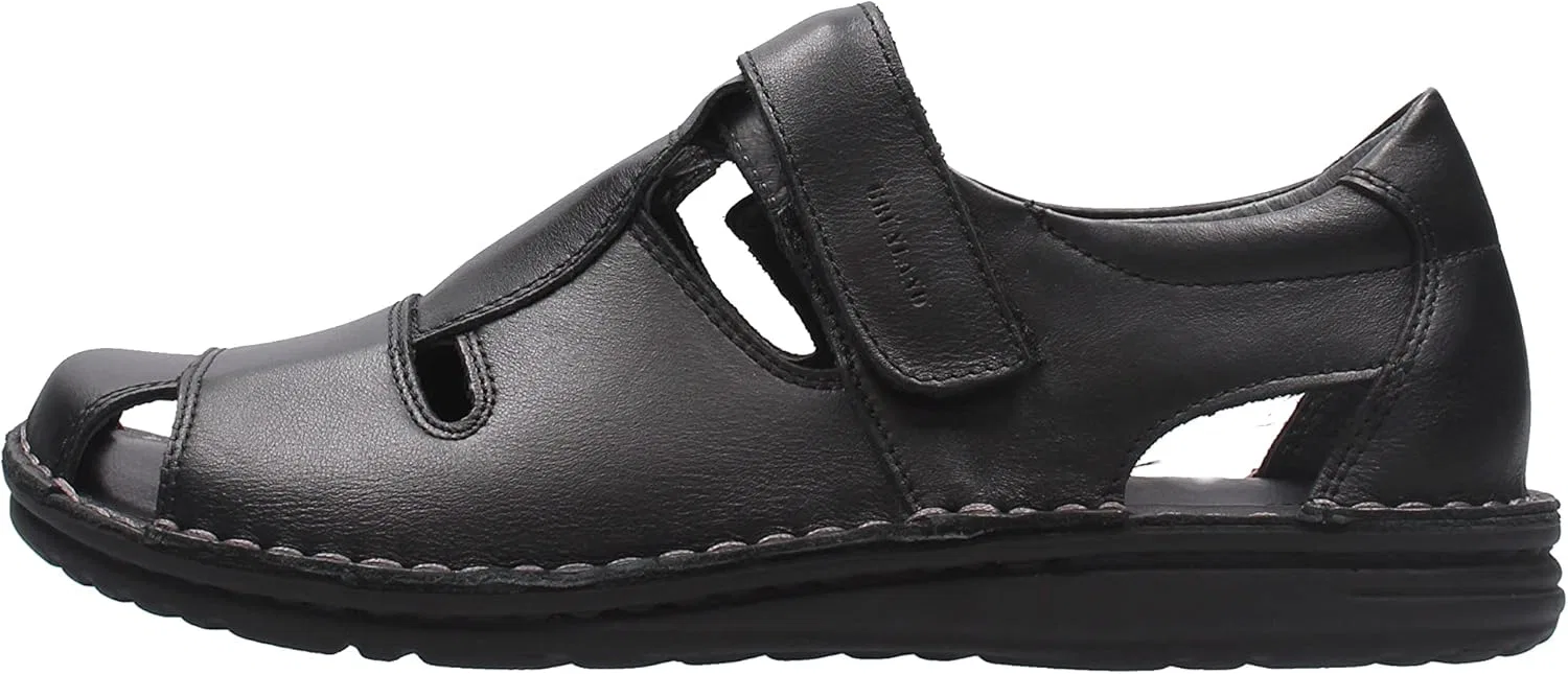 Сандалии Grunland Man P. SA1515 LAPO GRÜNLAND il benessere è naturale, Black