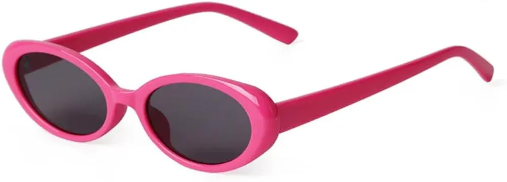 

Солнцезащитные очки с защитой UV400 | Овальная оправа "кошачий глаз" | для женщин и мужчин, для занятий спортом на открытом воздухе и вождения DSVIGF, Pink