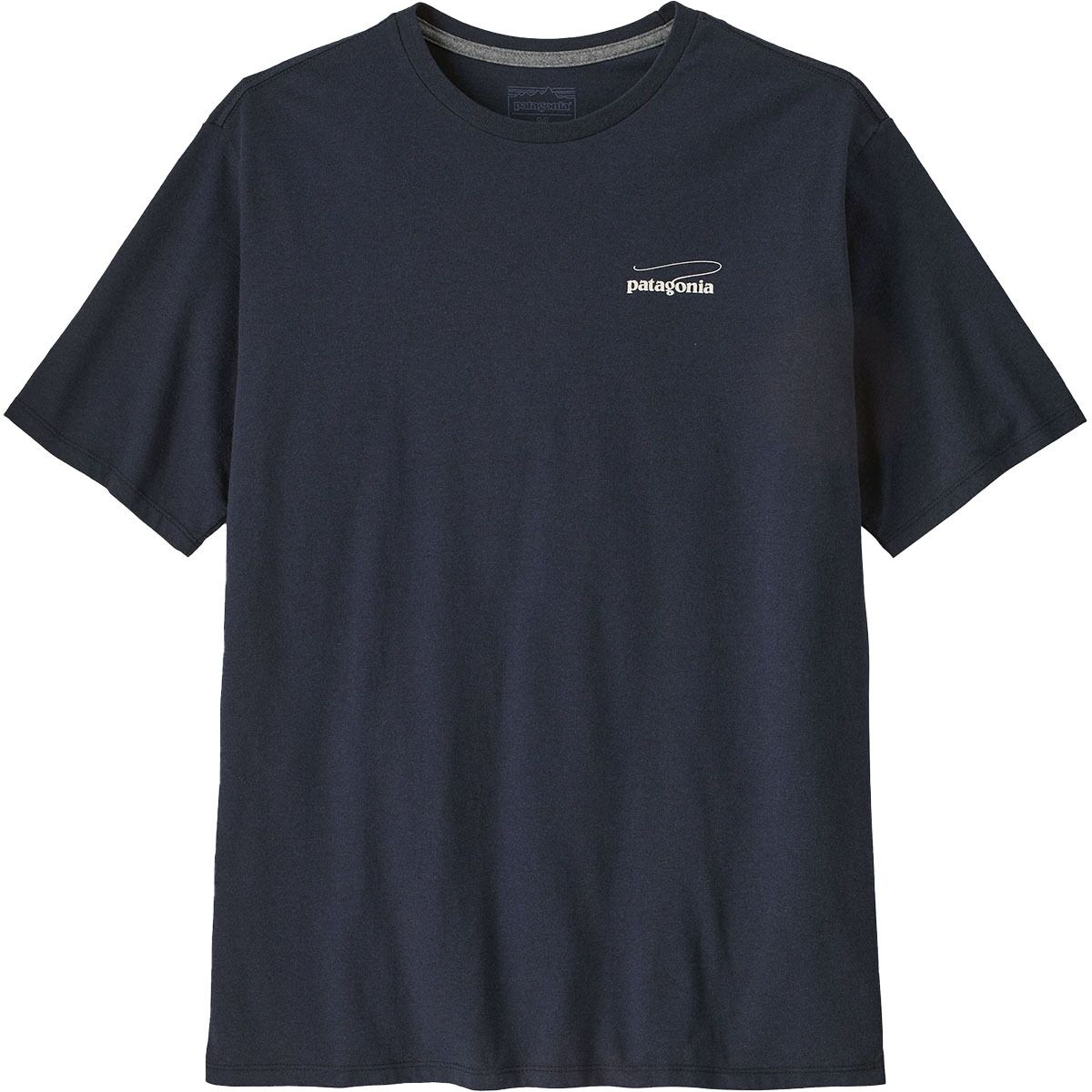 Футболка Casting Logo Responsibili-Tee Patagonia, цвет smolder blue — фото 3