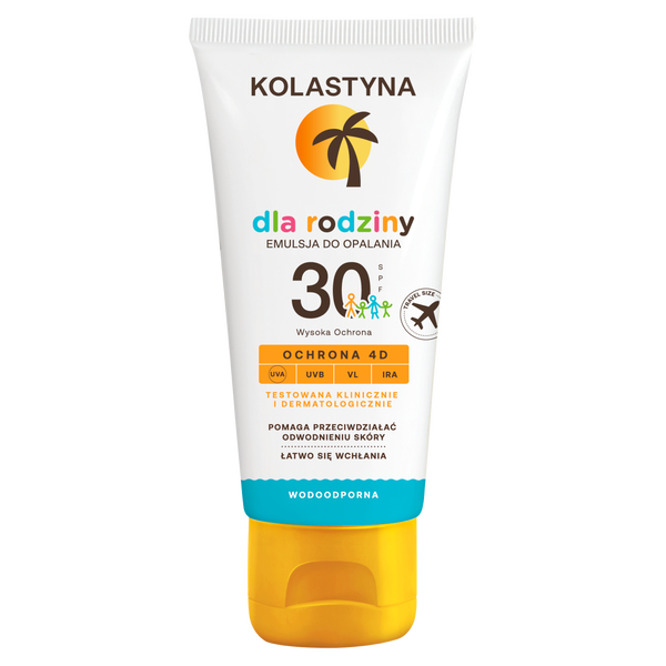 

Солнцезащитный лосьон с spf30 для всей семьи, 80 мл Kolastyna Family