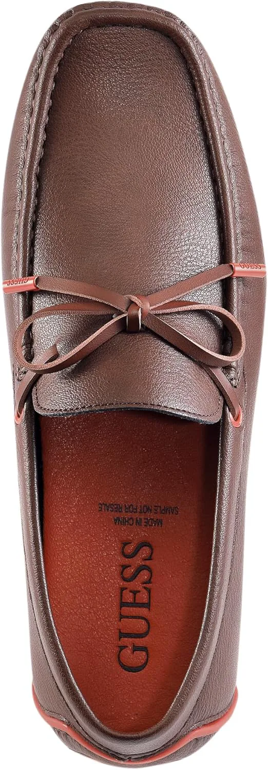 Лоферы Guess Mens Almer, темно-коричневый/оранжевый — фото 2