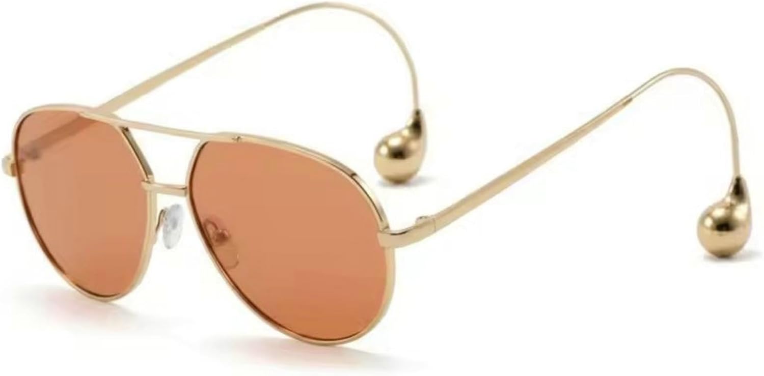 

Серьги-кольца в стиле ретро, ​​солнцезащитные очки для женщин и мужчин, винтажные очки-пилот в металлической оправе 70-х годов с градиентным покрытием, защита от ультрафиолета UV400 willochra, C4