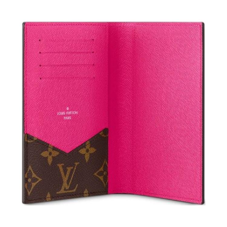 Обложка для паспорта Louis Vuitton Colormania, цвет фуксия — фото 3