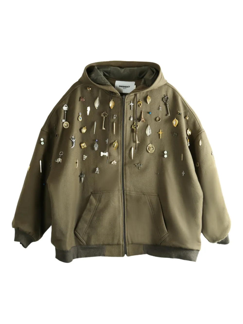 

Украшенное худи Emergency Room, зеленый