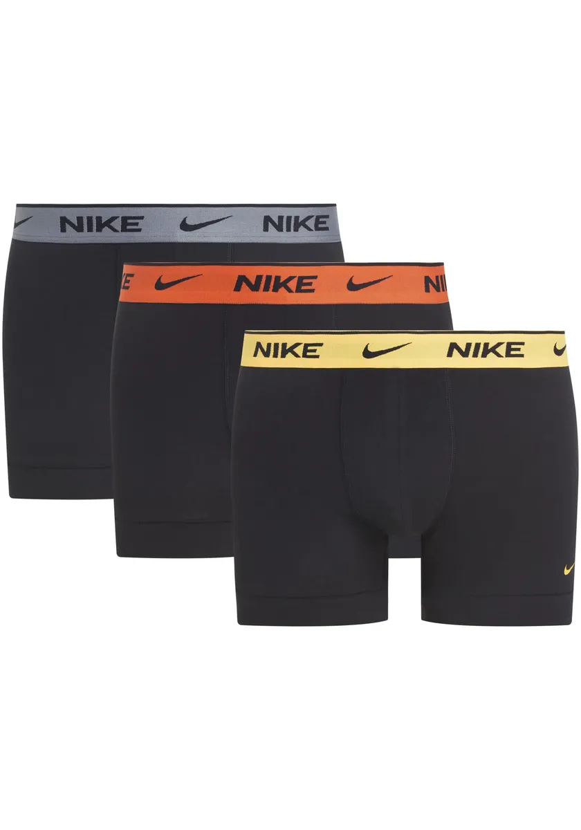 

Сумки для нижнего белья NIKE (3 шт. в упаковке, 3 шт. в упаковке), с фирменной этикеткой Nike Underwear, цвет Lsr Orng/Sfty Orng/Cl Gry Wb