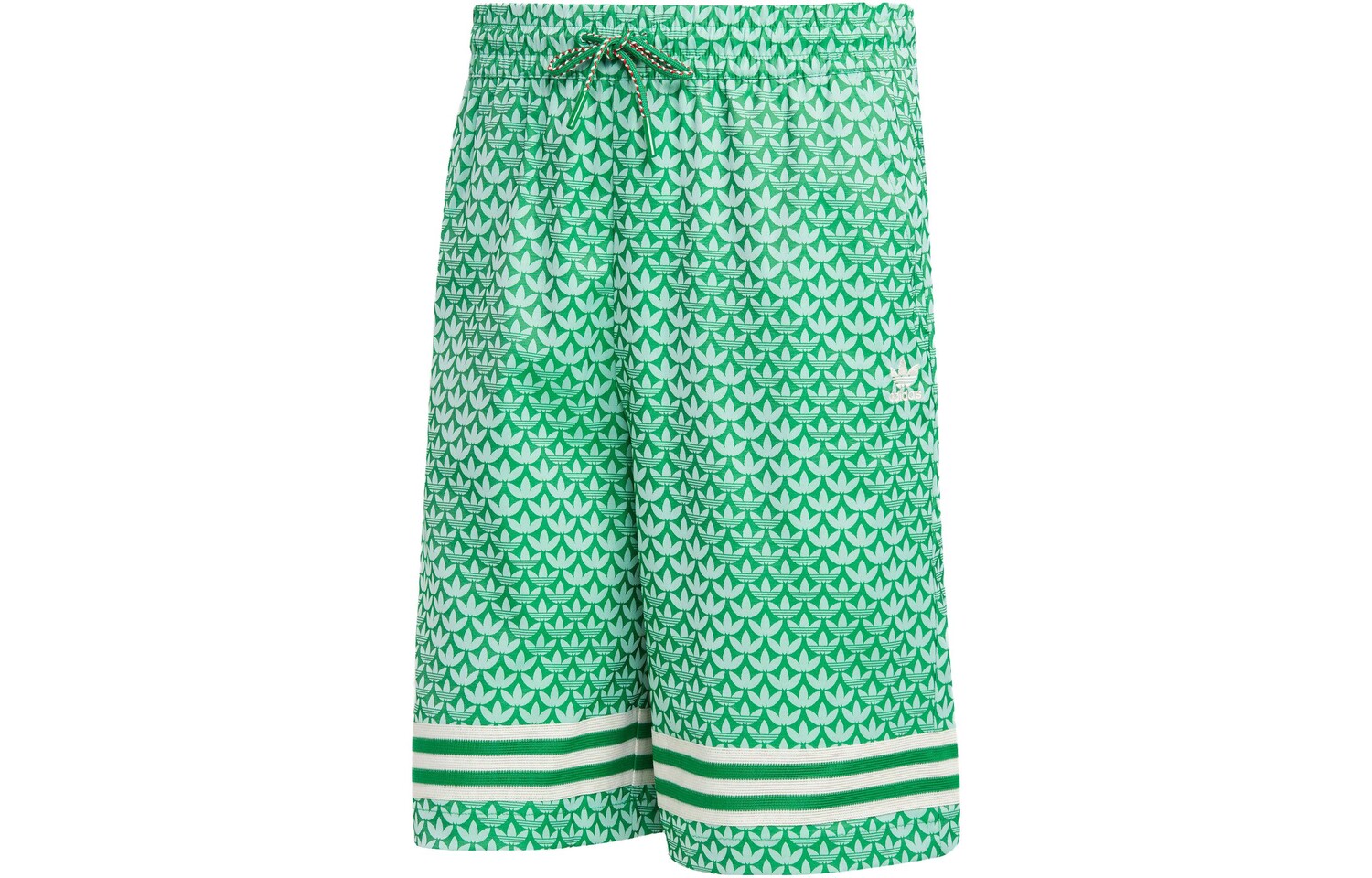 

Атласные шорты Adicolor 70s, зеленые Adidas Originals
