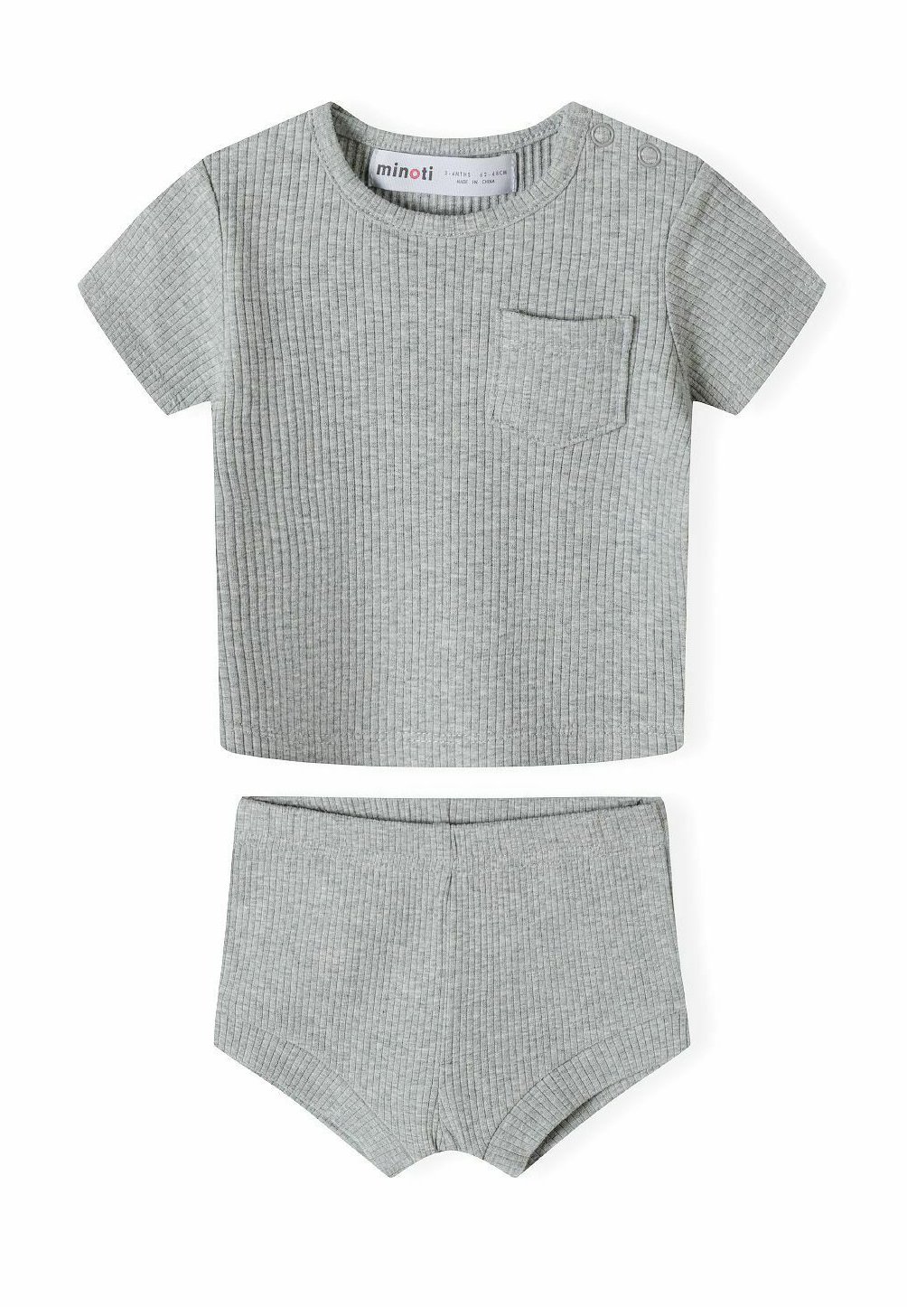 

Комплект одежды для сна 2 PIECE SHORT SLEEVE SET MINOTI, цвет grey