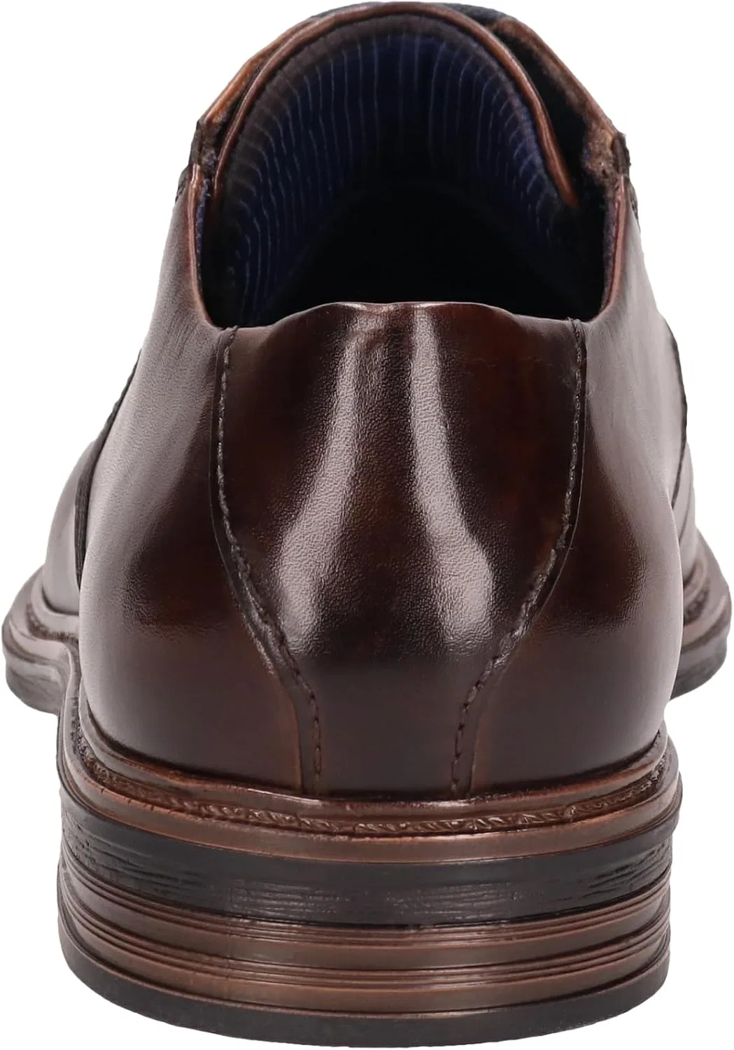 Деловые туфли Bugatti для мужчин, деловые туфли на шнуровке для мужчин, Dark Brown 6100 — фото 3