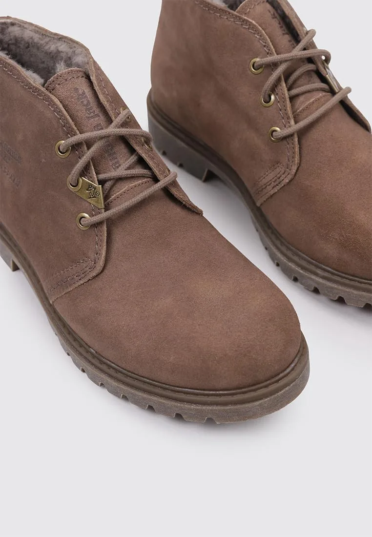 Мужские теплые сапоги Panama Jack Bota Panama Igloo, сапоги на невысоком каблуке и ботильоны, коричневый — фото 4