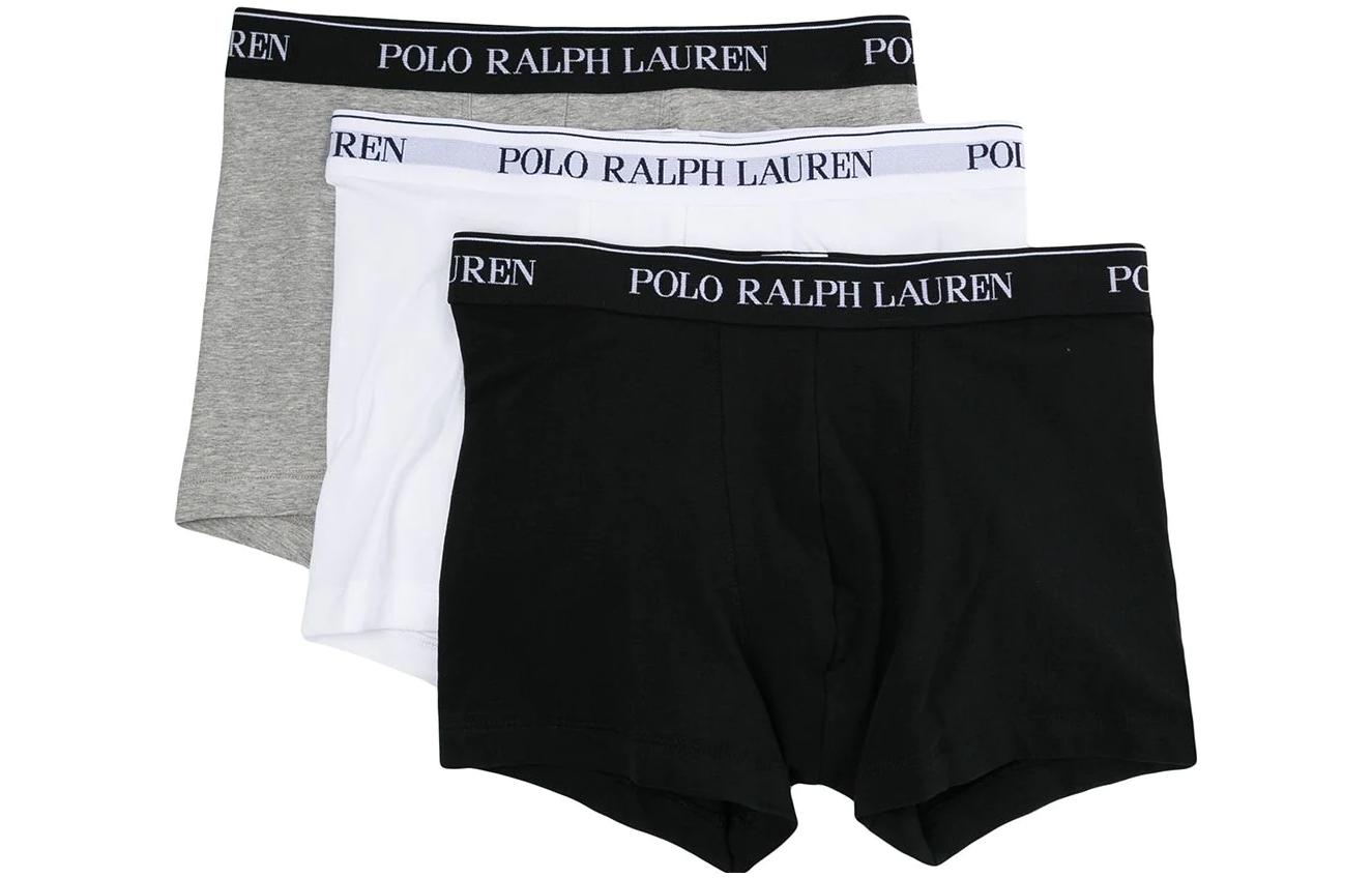 

Трусы с логотипом, набор из трех штук Polo Ralph Lauren, мультиколор
