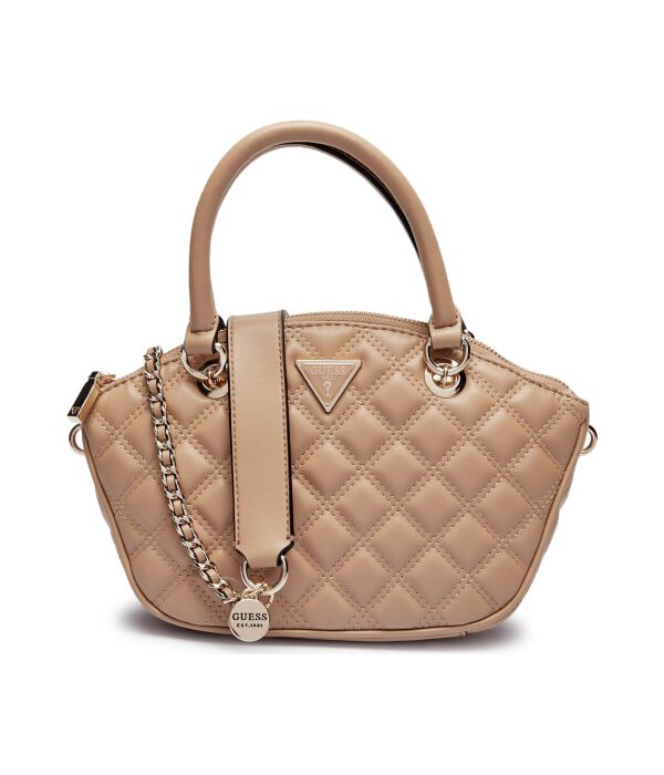 

Сумка тоут женская Guess Giully стеганая, бежевый