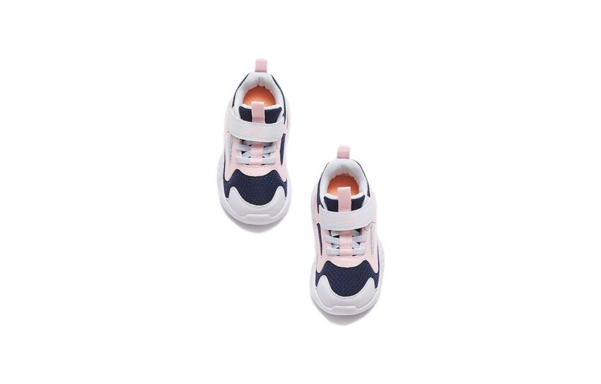 Кроссовки Anta kids Toddler Shoes TD Low-top Black/white/pink — фото 3