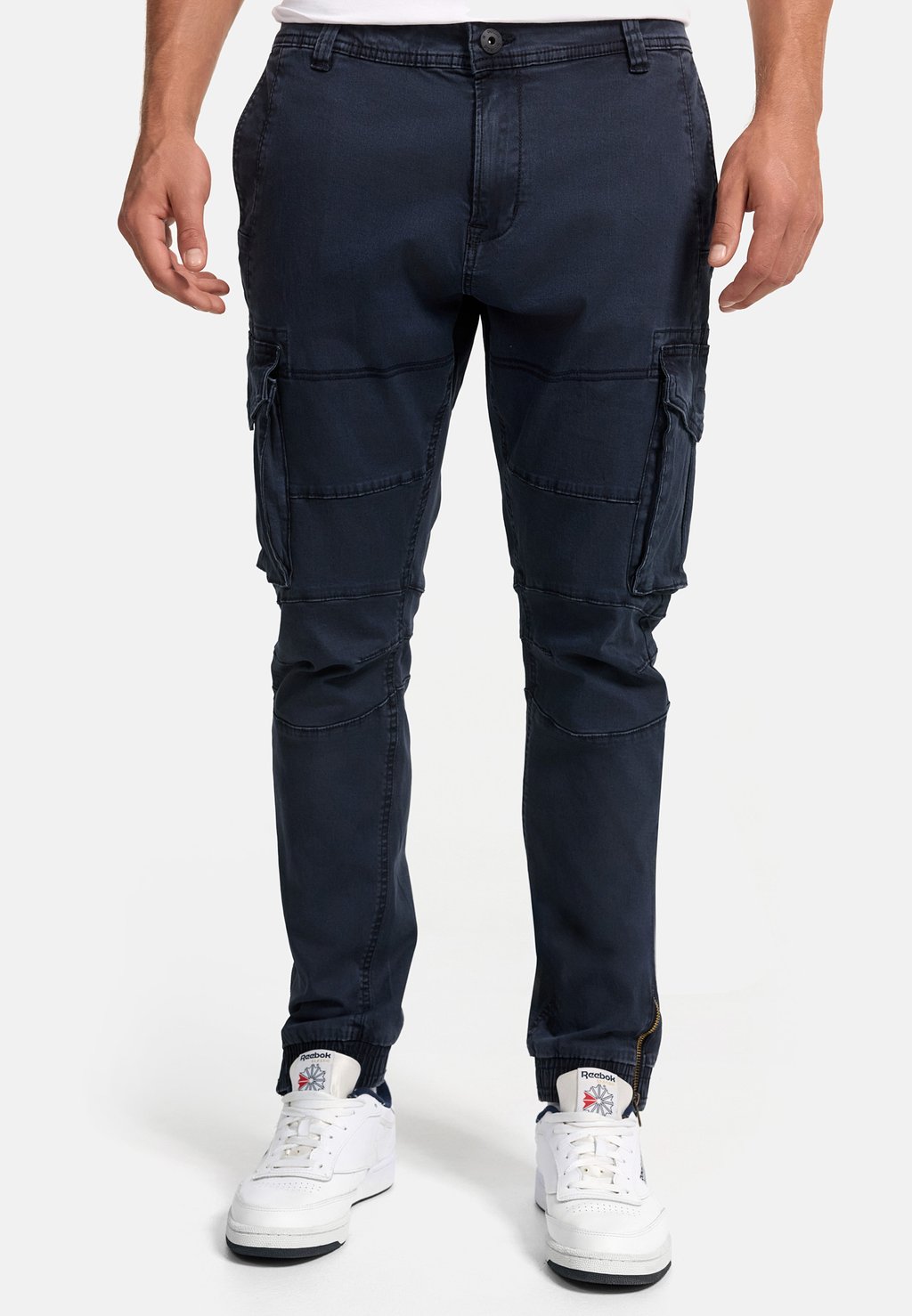 

Брюки-карго ALEX INDICODE JEANS, темно-синий