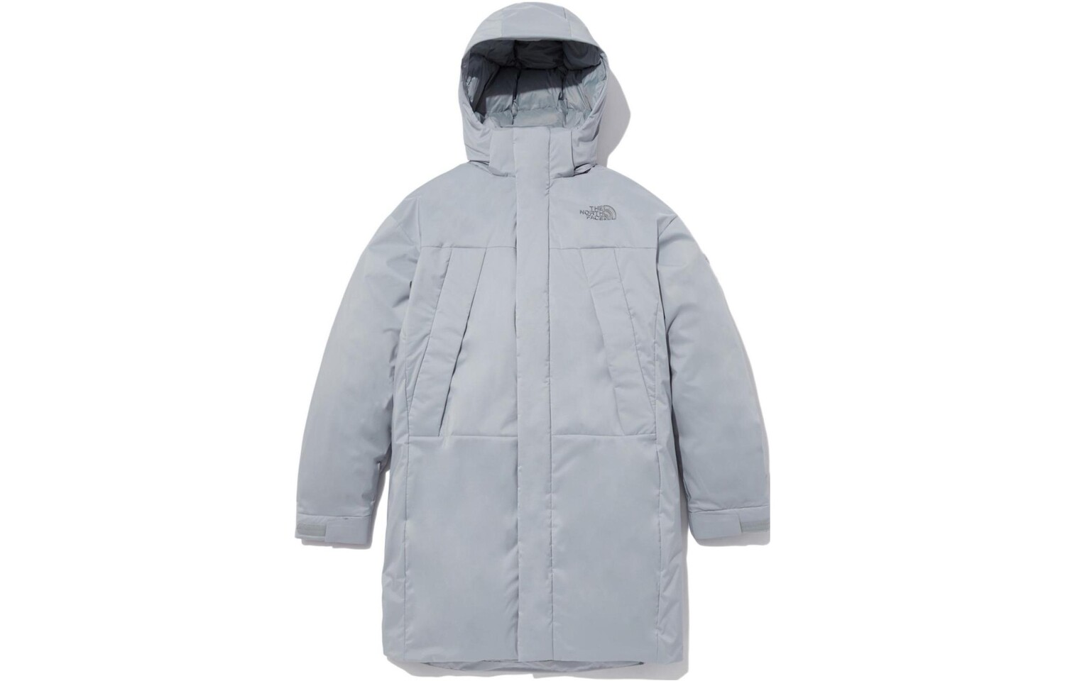 

Пуховик женский серый The North Face