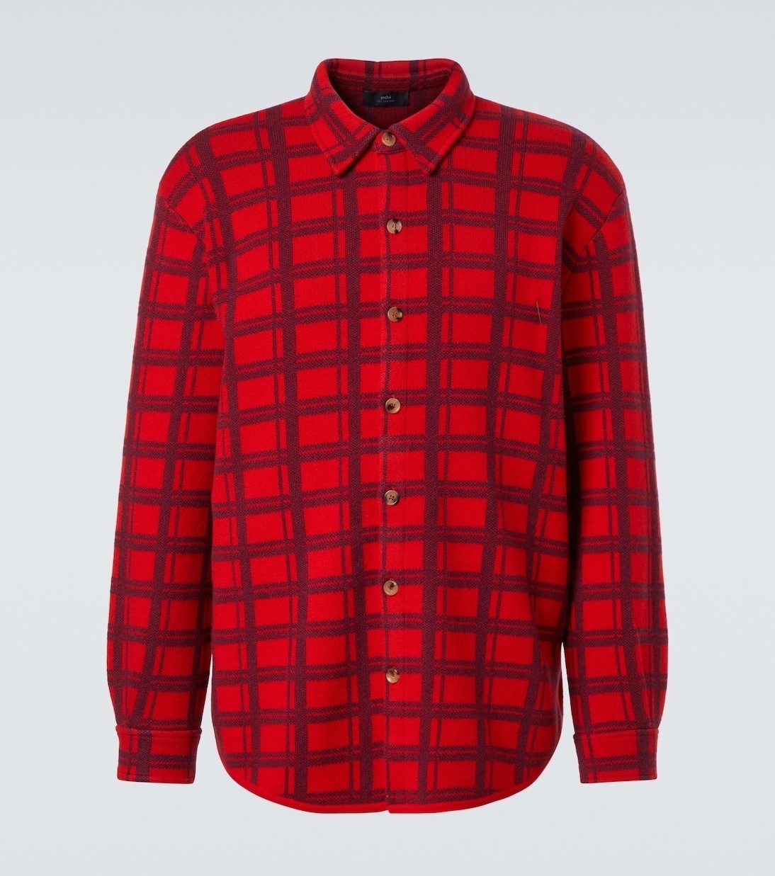 

Рубашка из кашемира в клетку г-на Янга Arch4, Red Check