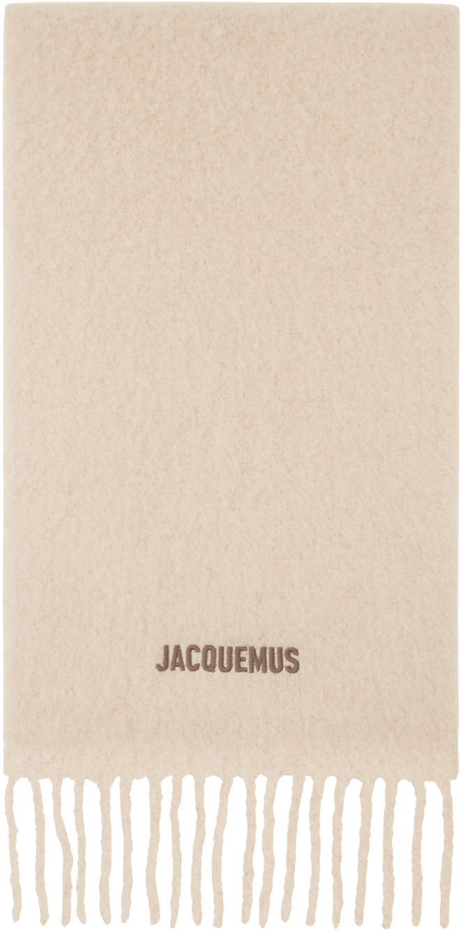 

Бежевый шарф Les Classiques 'L'echarpe Moisson' JACQUEMUS, Multi beige