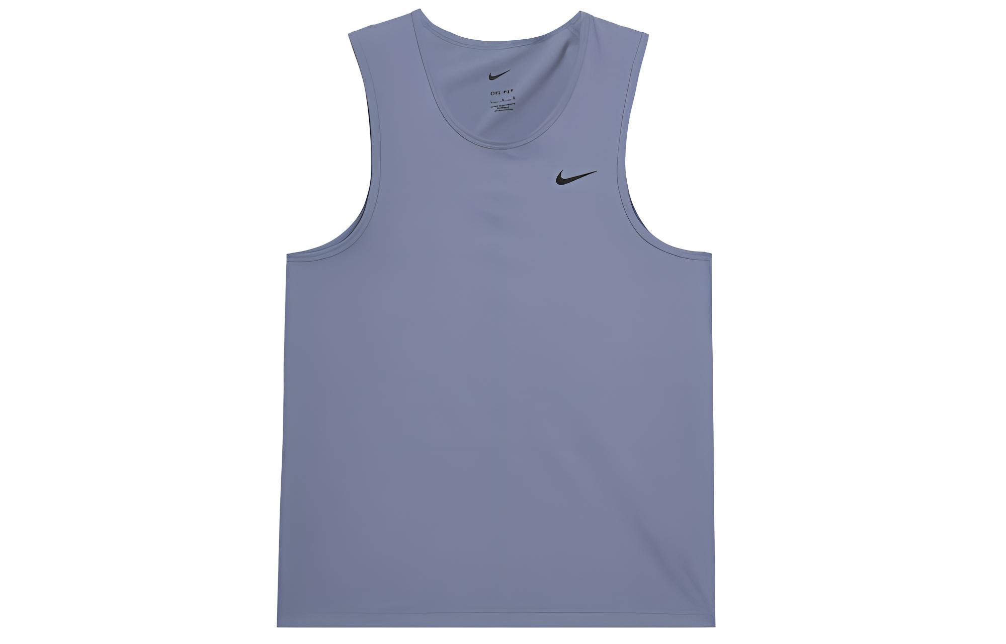 

Футболка майка мужская серо-голубая Nike