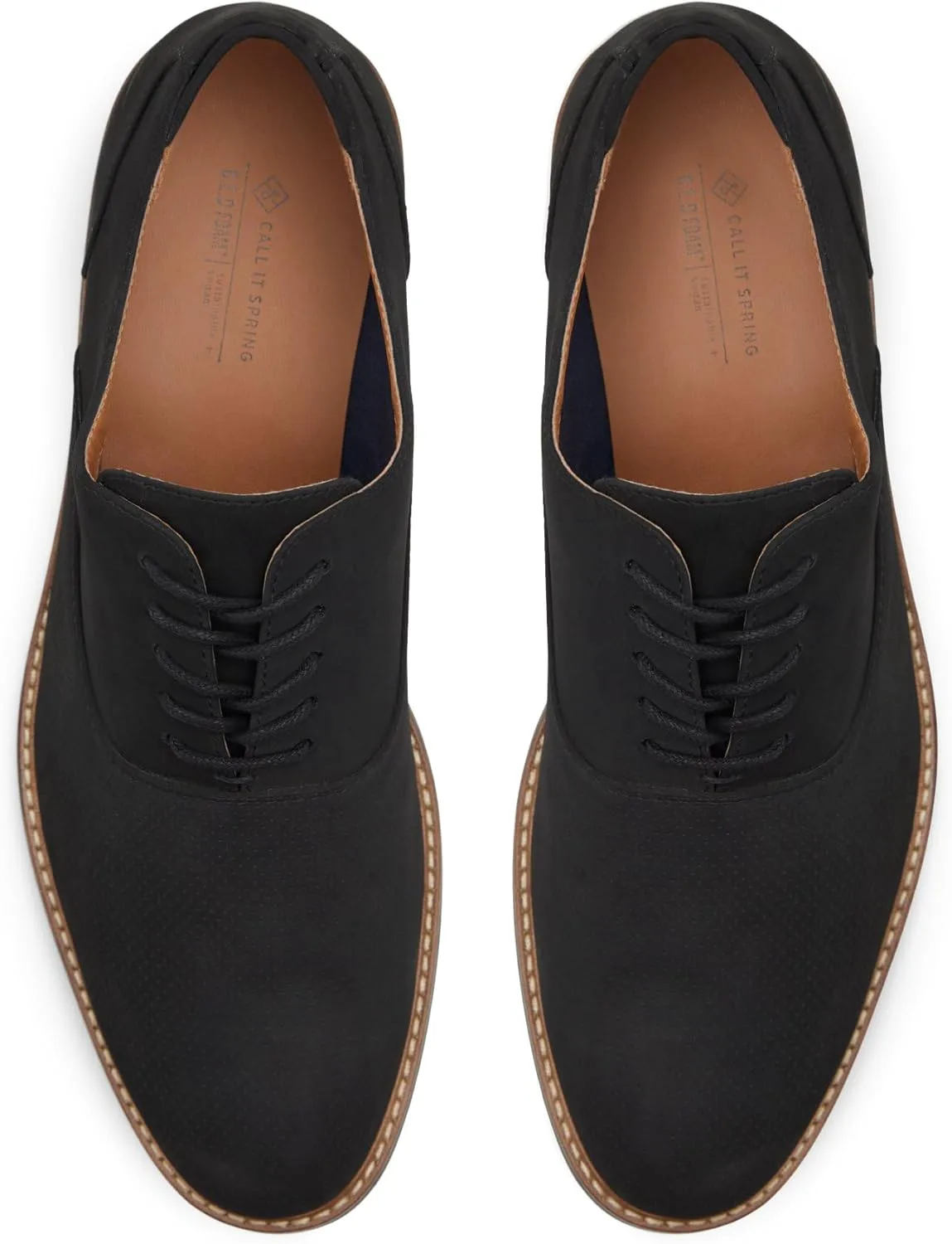 Туфли Call It Spring Mens Fresien, черный — фото 4