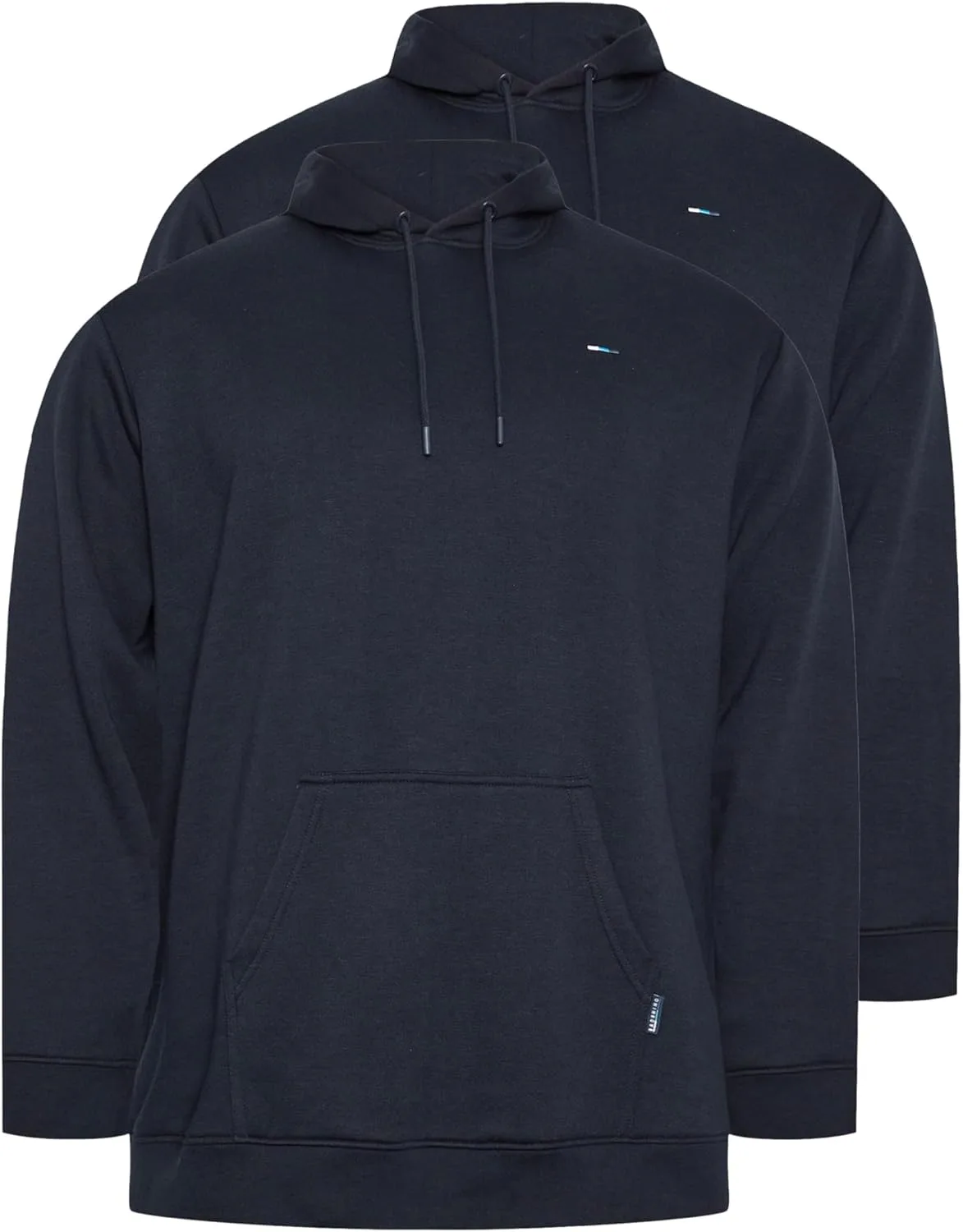 

BadRhino Big & Tall мужская толстовка с капюшоном, 2 шт, синяя