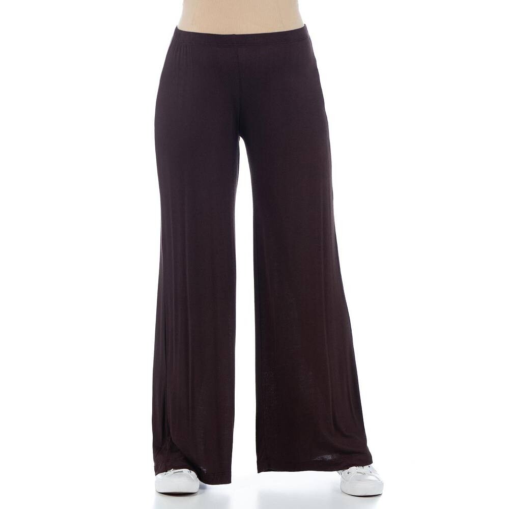 

Брюки для беременных 24Seven Comfort Apparel Palazzo Lounge, коричневый