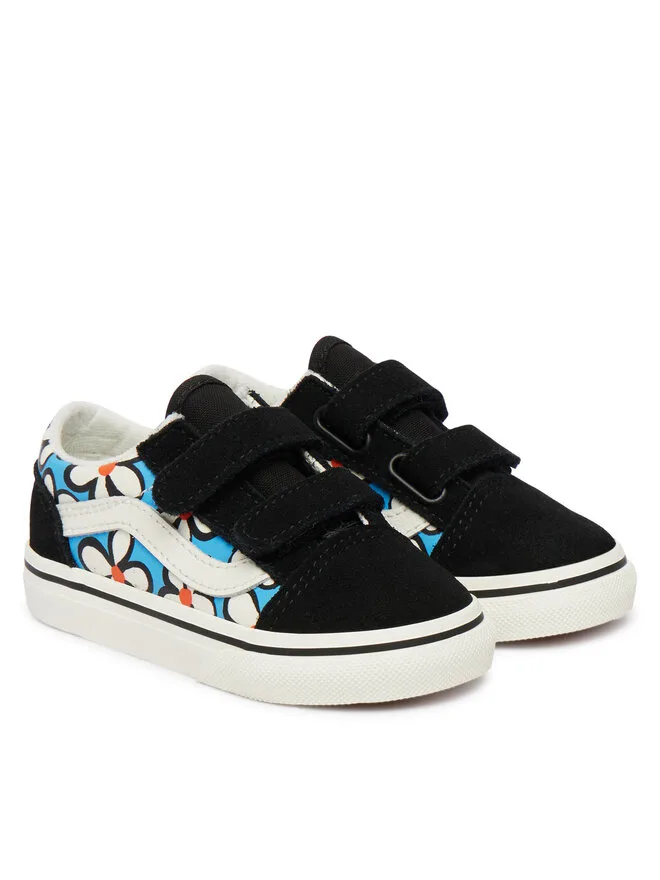 Vans Кроссовки Old Skool V VN000CTGFNM1 из синей ткани — фото 2