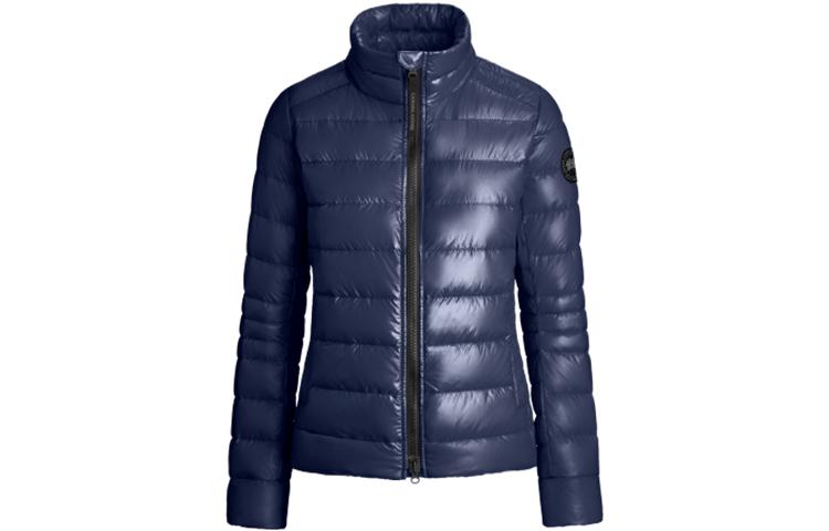 Canada Goose Куртка пуховая женская серии Cypress FW21 синяя, Marine Blue — фото 3