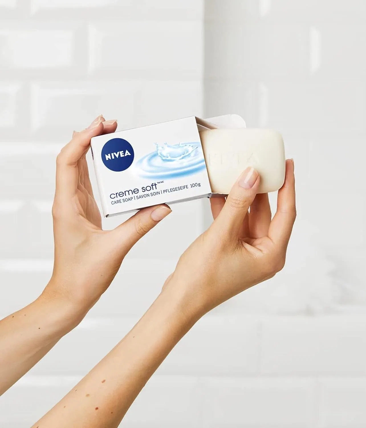 Твердое мыло Nivea Creme Soft с миндальным маслом 6 x 100 г Nivea Men — фото 3