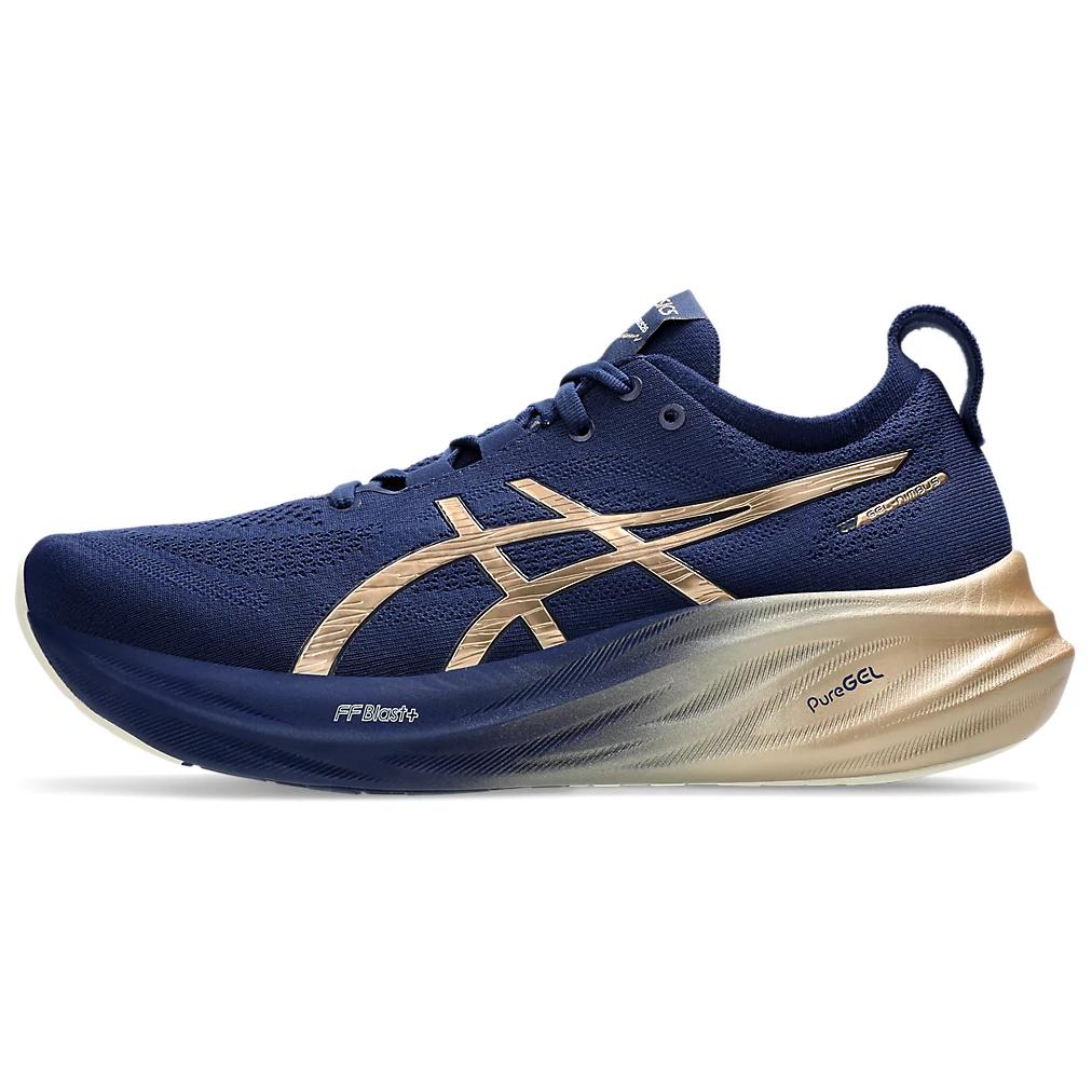 

Asics Gel Nimbus 26 Platinum Blue Expanse Champagne, Церулеан/Шампань