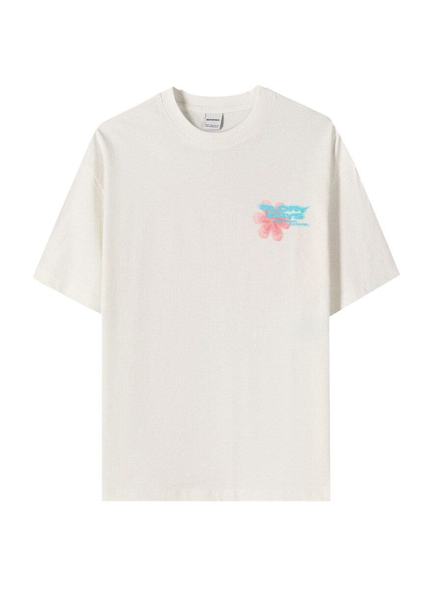 

Рубашка Bershka, белый