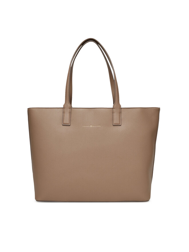 

Сумка Th Logotape Tote AW0AW17449 Tommy Hilfiger, бежевый