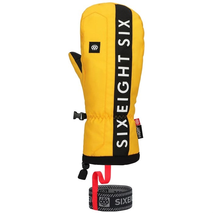 

Варежки Team Merino 686, Yellow Gold